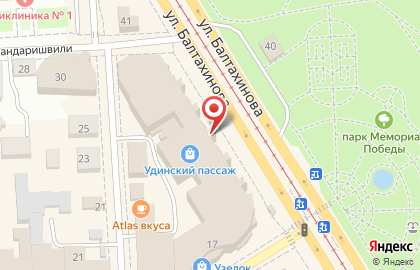 Салон красоты Matrix в Советском районе на карте