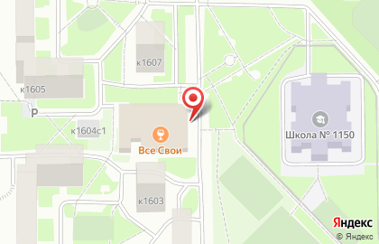 Супермаркет Ярче! в Москве на карте
