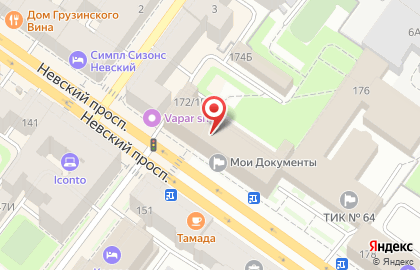 Порто Мальтезе на площади Александра Невского I на карте