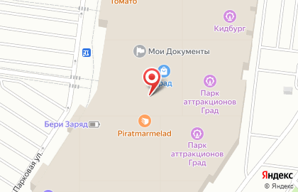 Точка продаж коктейлей Фруктони на карте