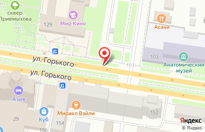 Suda на улице Горького на карте