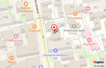 Банкомат Абсолют Банк в Тверском районе на карте