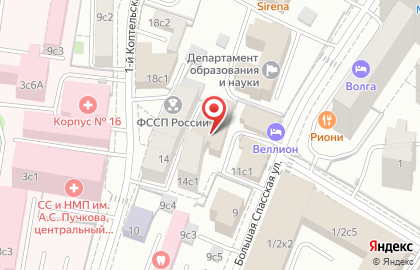 Москоллектор, ГУП в 1-м Коптельском переулке на карте