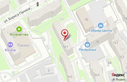 Сервисный центр Сервис комфорт на улице Бориса Панина на карте