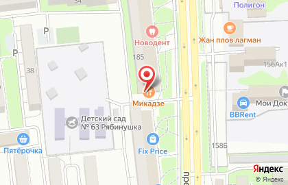 Международная сеть частных детских садов Bambini-club на проспекте Дзержинского на карте