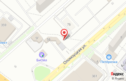 Энергокомплект на Оломоуцкой улице на карте