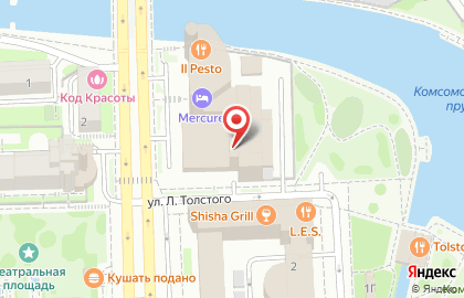Реабилитационный центр «Горизонт» на улице Л.Толстого на карте