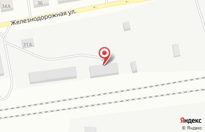 Магазин свежего мяса на Железнодорожной улице на карте