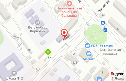 Детская школа искусств г. Нариманова на карте