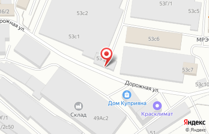 Торгово-производственная база Эджин в Железнодорожном районе на карте