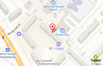 Салон цветов и подарков на Астраханской улице на карте