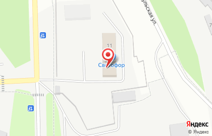 Магазин Светофор в Туле на карте