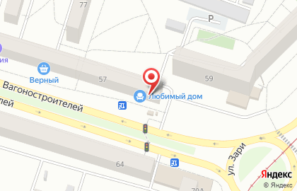 Мясной магазин в Екатеринбурге на карте