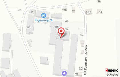 Завод Челябторгтехника в Тракторозаводском районе на карте