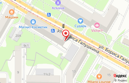 Магазин интимных товаров Джага-Джага на улице Бориса Галушкина на карте