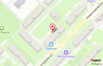 МЫ на Новогодней улице на карте