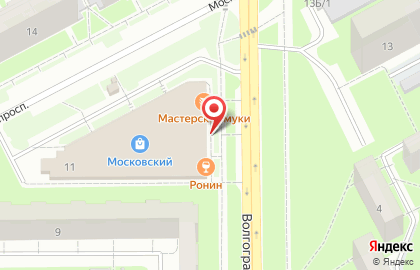 Розничная компания Сантехкомплект на Московском проспекте на карте