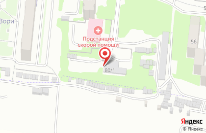 Автостоянка в Новосибирске на карте