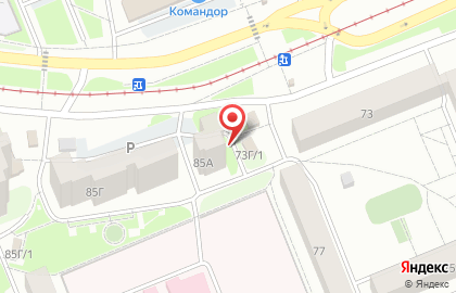 Киоск по продаже фруктов и овощей в Кировском районе на карте