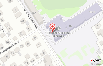 Тульский государственный технологический колледж на карте