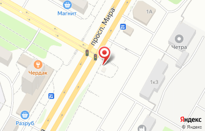 Банкомат СберБанк на проспекте Мира, 1в на карте
