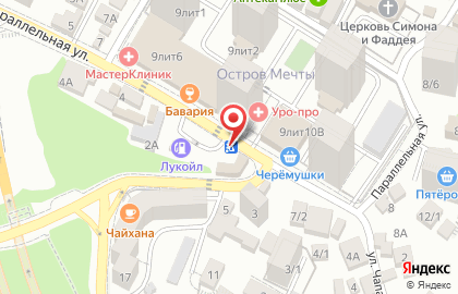 Магазин овощей и фруктов на Параллельной улице на карте