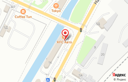 Ресторан быстрого питания KFC во Владивостоке на карте