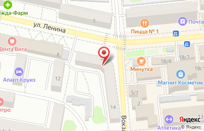 Аптека №1 на улице Ленина на карте