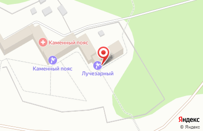 Санаторий-профилакторий Лучезарный в Каменск-Уральском на карте