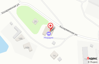 Мини-отель Нордик на карте
