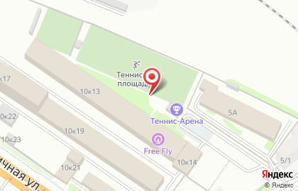 Теннис-Арена на карте