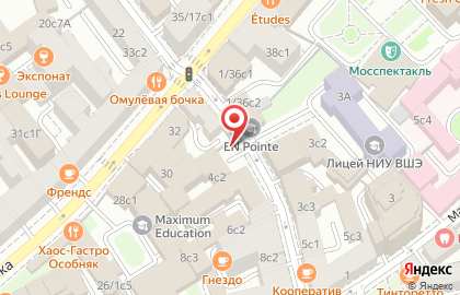 Московская школа балета EnPointe на карте