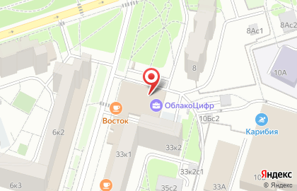 Бухгалтерская компания Облако цифр на карте