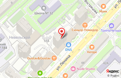 Гран при на улице Ленина на карте