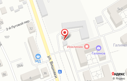 Пункт приема цветных металлов ЯрЦветМет в Фрунзенском районе на карте