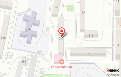 Стоматологическая поликлиника на Коммунистическом проспекте на карте