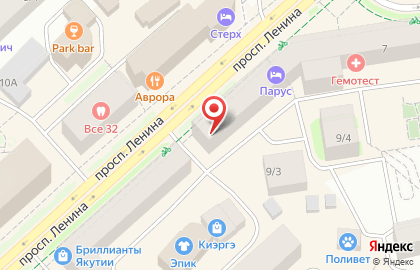 Ювелирный магазин 585 Золотой на проспекте Ленина на карте