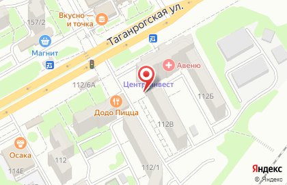 Страховое агентство Вариант на Таганрогской улице на карте