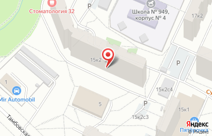 Корона-Сервис в Южном Орехово-Борисово на карте