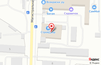 Салон мебели Цвет Диванов на Магистральной улице, 10 на карте