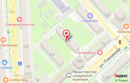 Липецкая недвижимость, МУП на карте