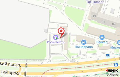 Рос & Нефть на Московском проспекте на карте