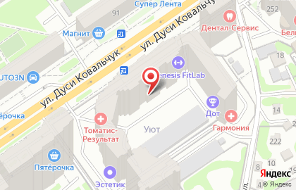 Центр страхования АКУЛА-AVTO, оформления договора купли-продажи и справки-счет на улице Дуси Ковальчук на карте