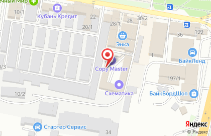 Частное охранное предприятие Альфа Юг сервис на Кореновской улице на карте