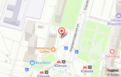 Супермаркет здорового питания ВкусВилл на Кировоградской улице на карте