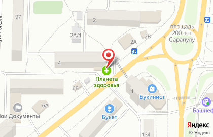 Аптека Планета Здоровья на улице Ленина на карте
