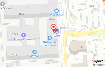 Компания Тахо Сервис на 16-й Парковой улице на карте