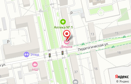 Продуктовый магазин Жанна в Кировском районе на карте