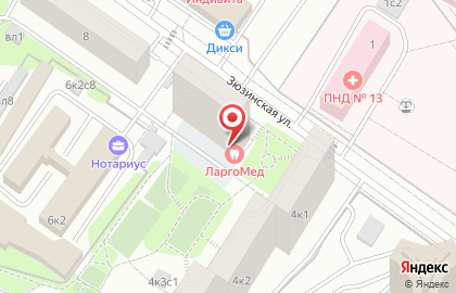 Cross Dekor на Зюзинской улице на карте