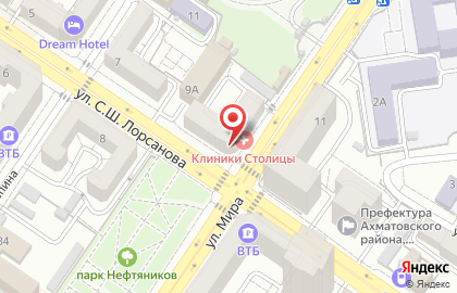 Аптека Шах в Грозном на карте